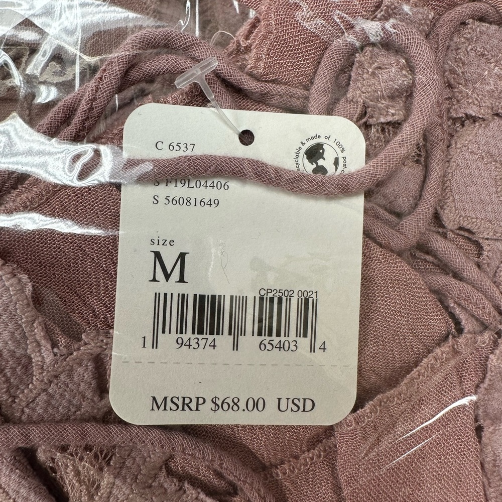 Free People Adella Cami in Mauve/Rose - Picture 8 of 9